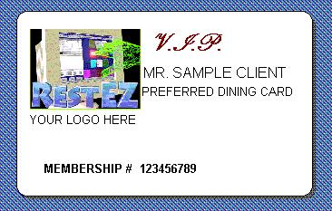 Sample VIP Card